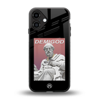 dope socerates back phone cover | glass case for iphone 16 plus