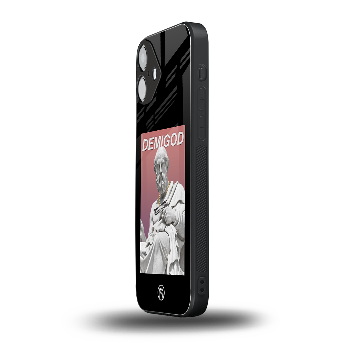 dope socerates back phone cover | glass case for iphone 16 plus