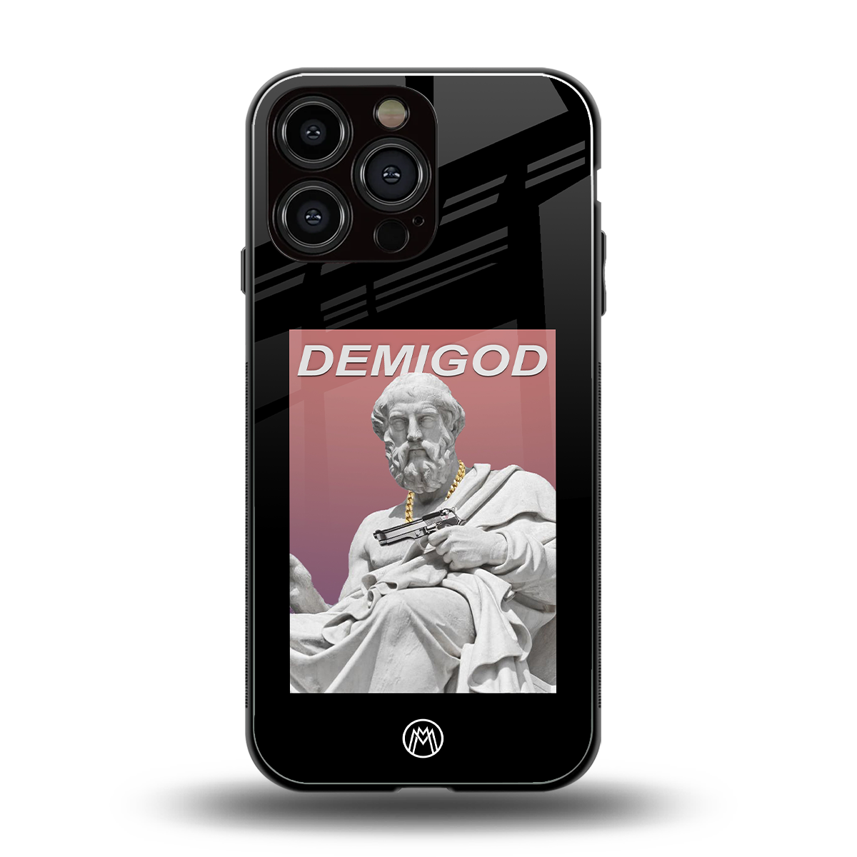 dope socerates back phone cover | glass case for iphone 16 pro max