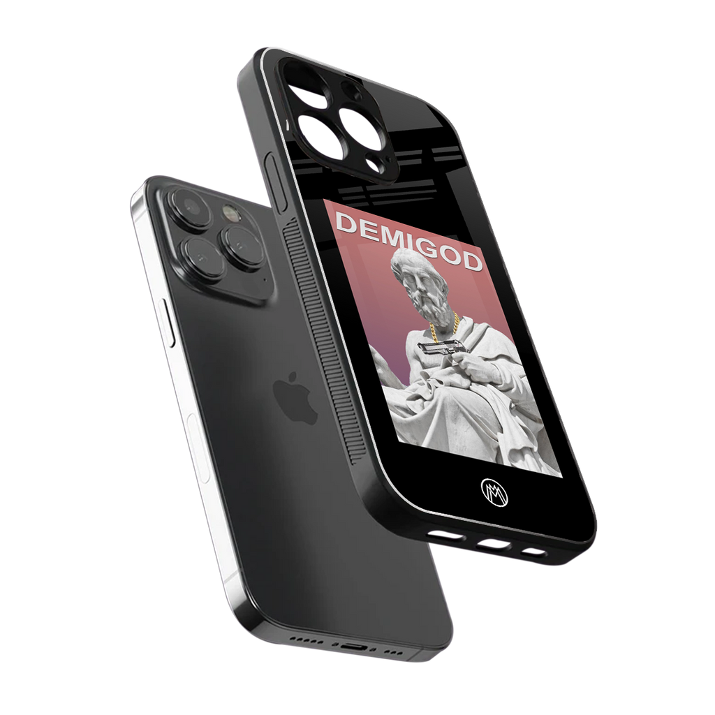 dope socerates back phone cover | glass case for iphone 16 pro max