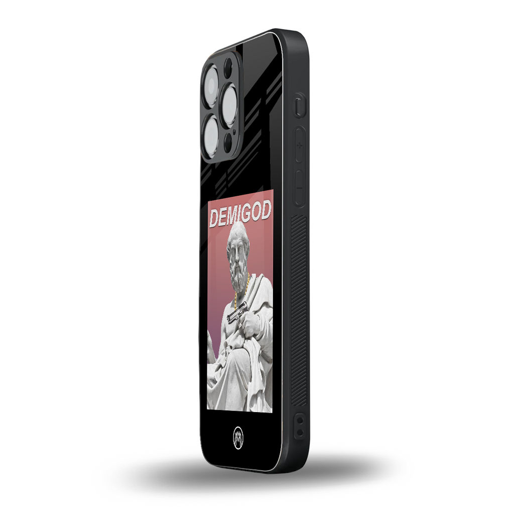 dope socerates back phone cover | glass case for iphone 16 pro max