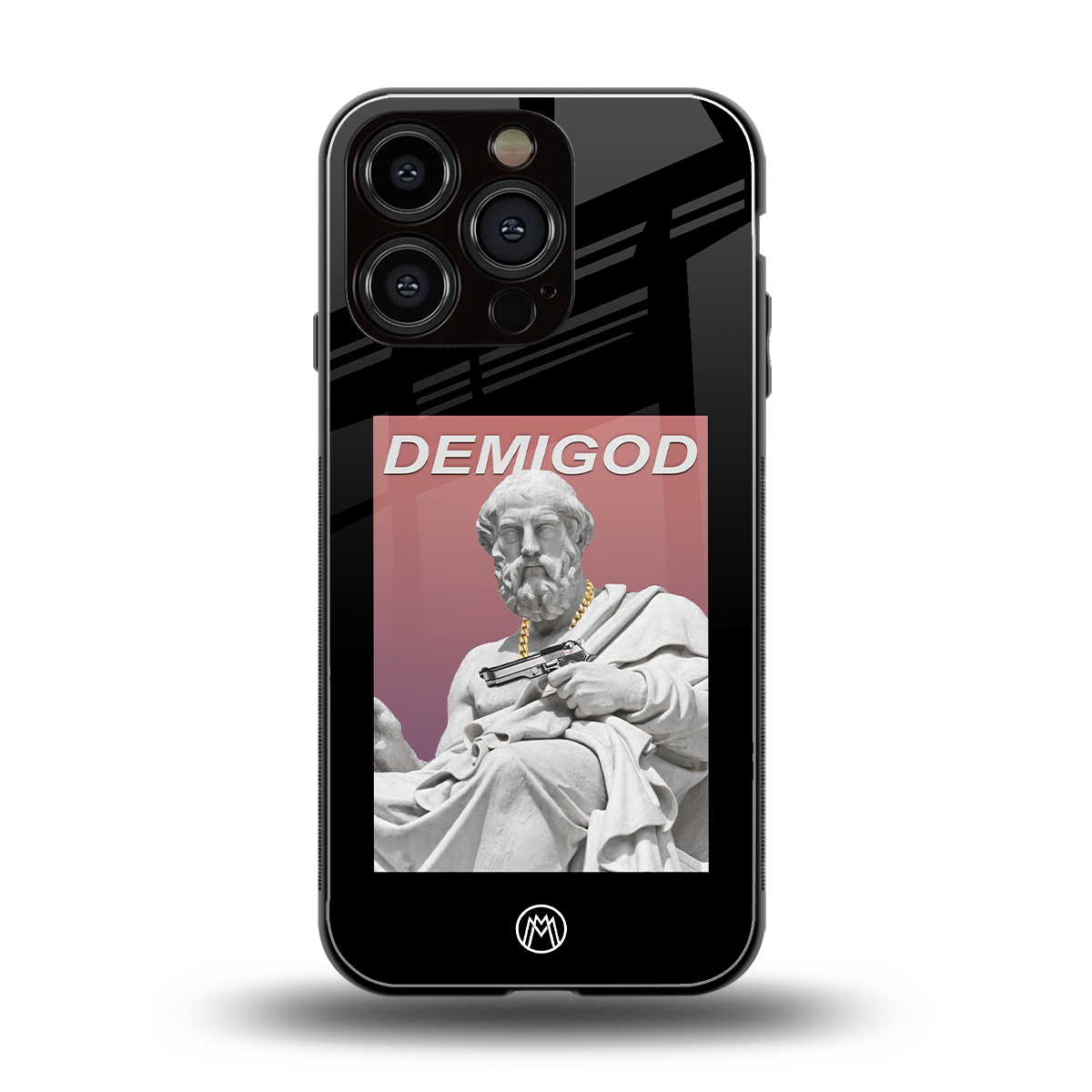 dope socerates back phone cover | glass case for iphone 16 pro