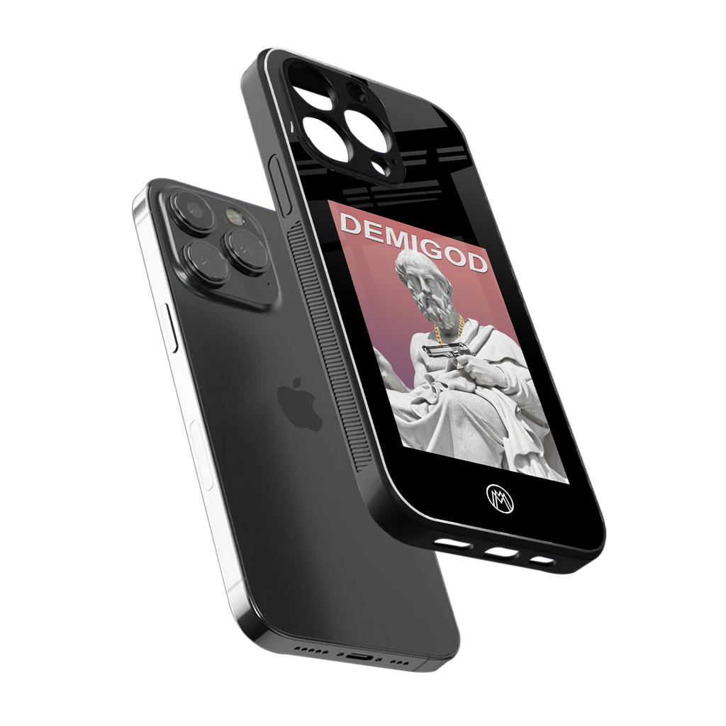 dope socerates back phone cover | glass case for iphone 16 pro
