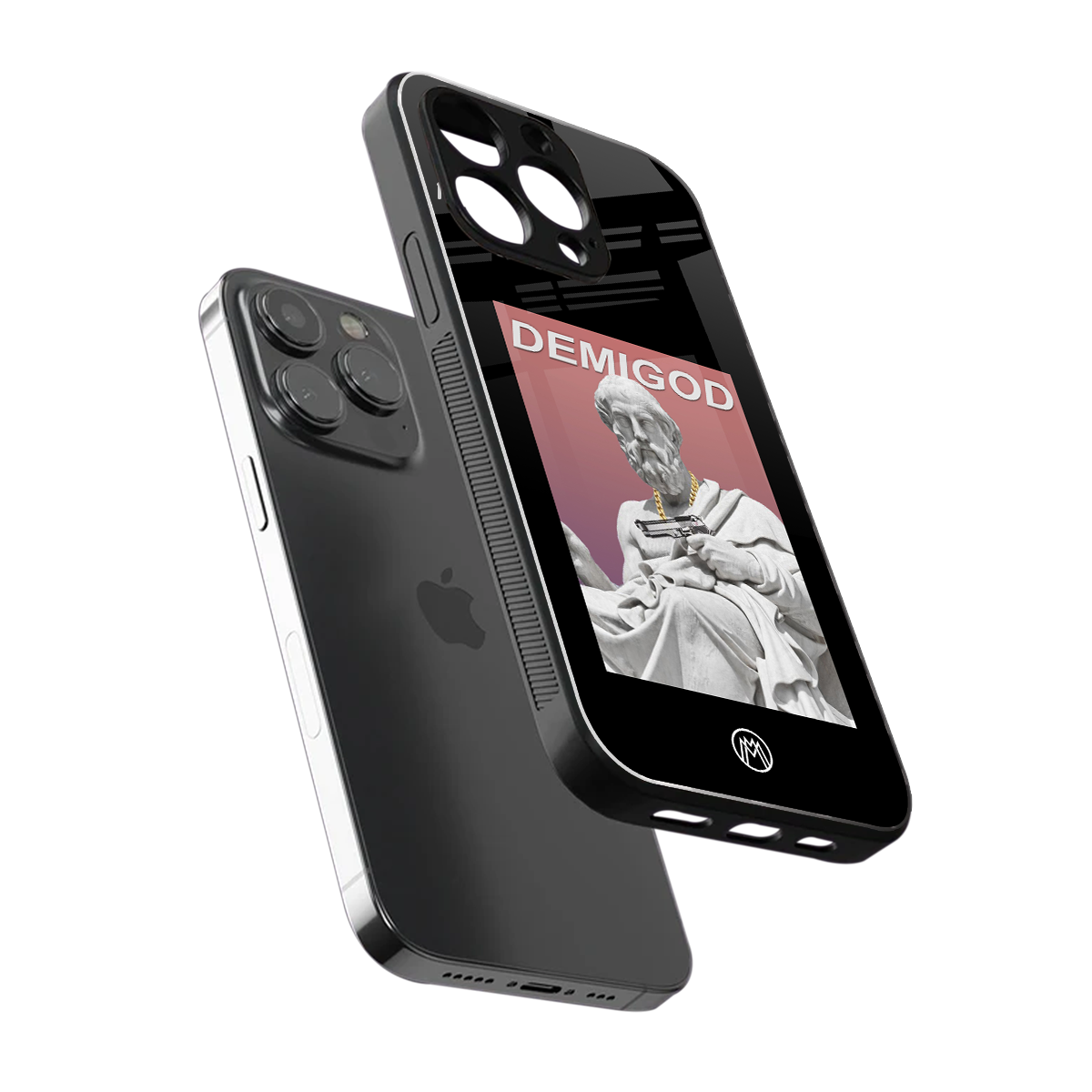 dope socerates back phone cover | glass case for iphone 16 pro