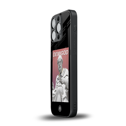 dope socerates back phone cover | glass case for iphone 16 pro