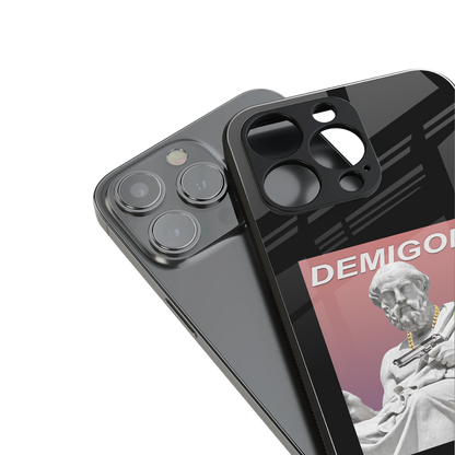 dope socerates back phone cover | glass case for iphone 15 pro