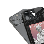 dope socerates back phone cover | glass case for iphone 16 pro