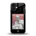 dope socerates back phone cover | glass case for iphone 16