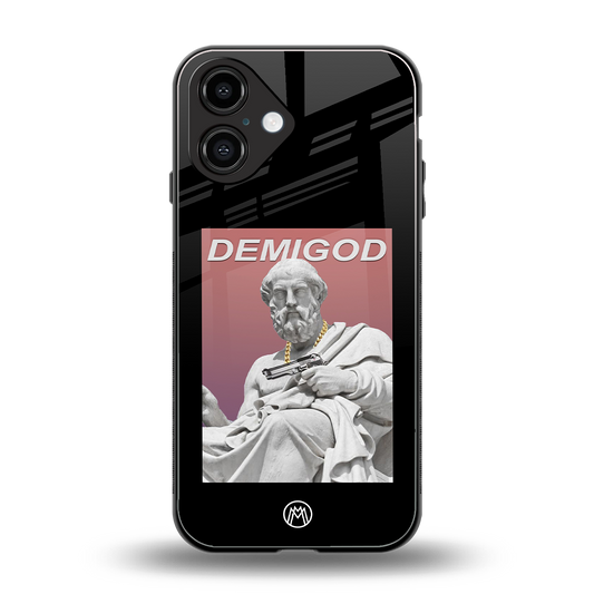 dope socerates back phone cover | glass case for iphone 16