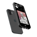 dope socerates back phone cover | glass case for iphone 16