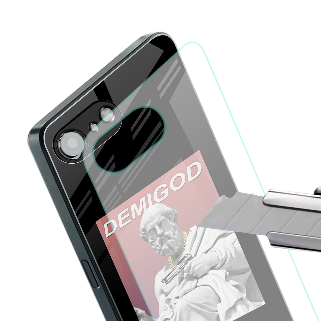 dope socerates back phone cover | glass case for iphone 16e