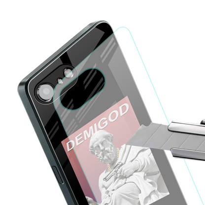 dope socerates back phone cover | glass case for iphone 16e