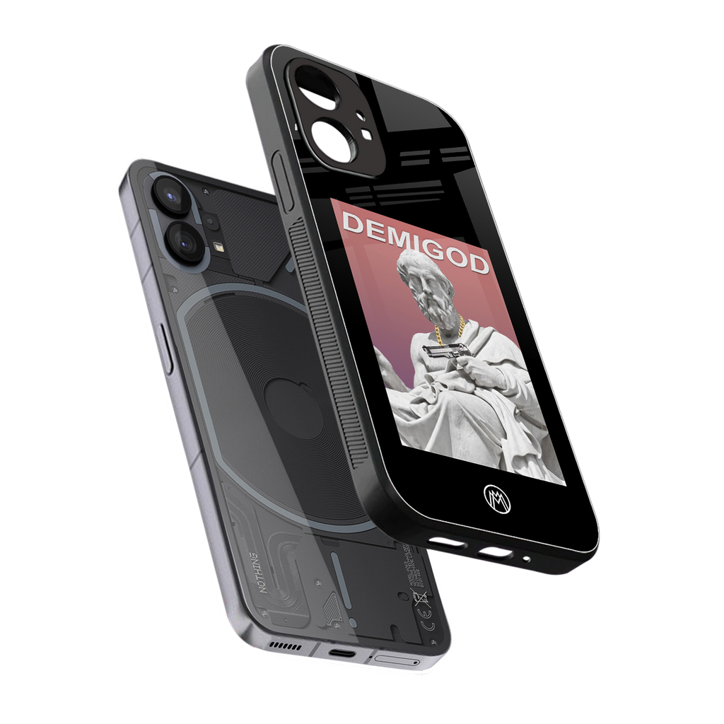 dope socerates back phone cover | glass case for nothing phone 1