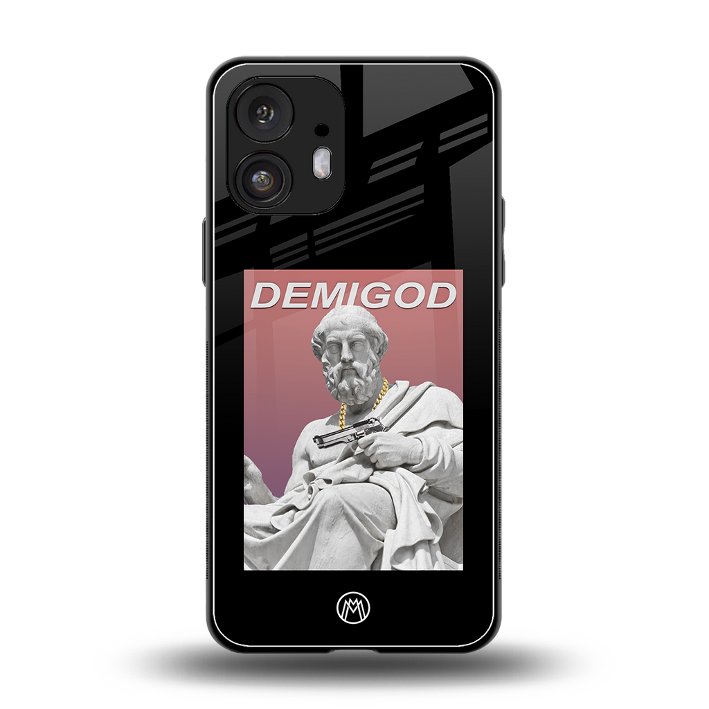 dope socerates back phone cover | glass case for nothing phone 2