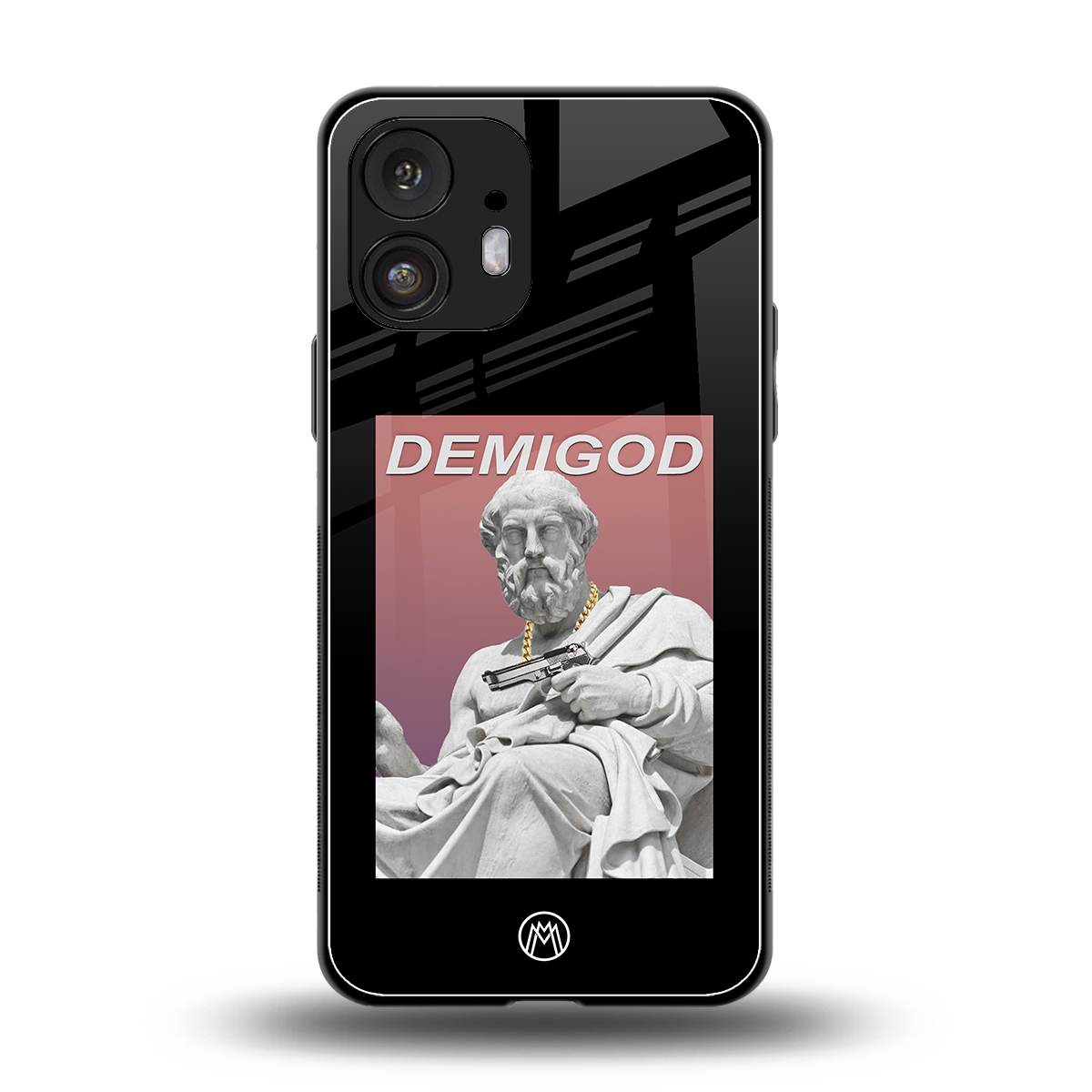 dope socerates back phone cover | glass case for nothing phone 2