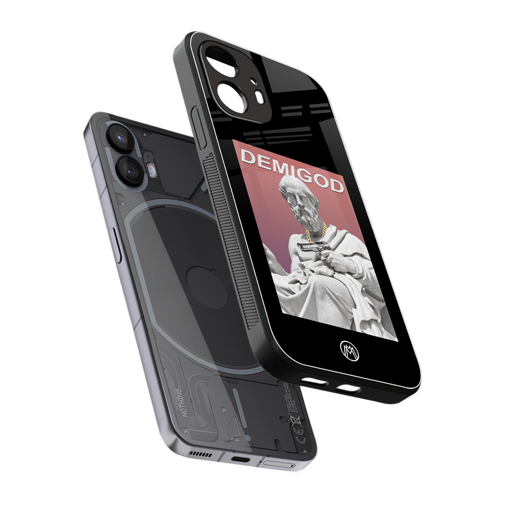 dope socerates back phone cover | glass case for nothing phone 2
