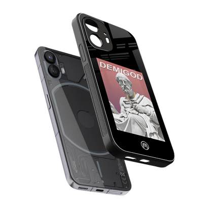 dope socerates back phone cover | glass case for nothing phone 2