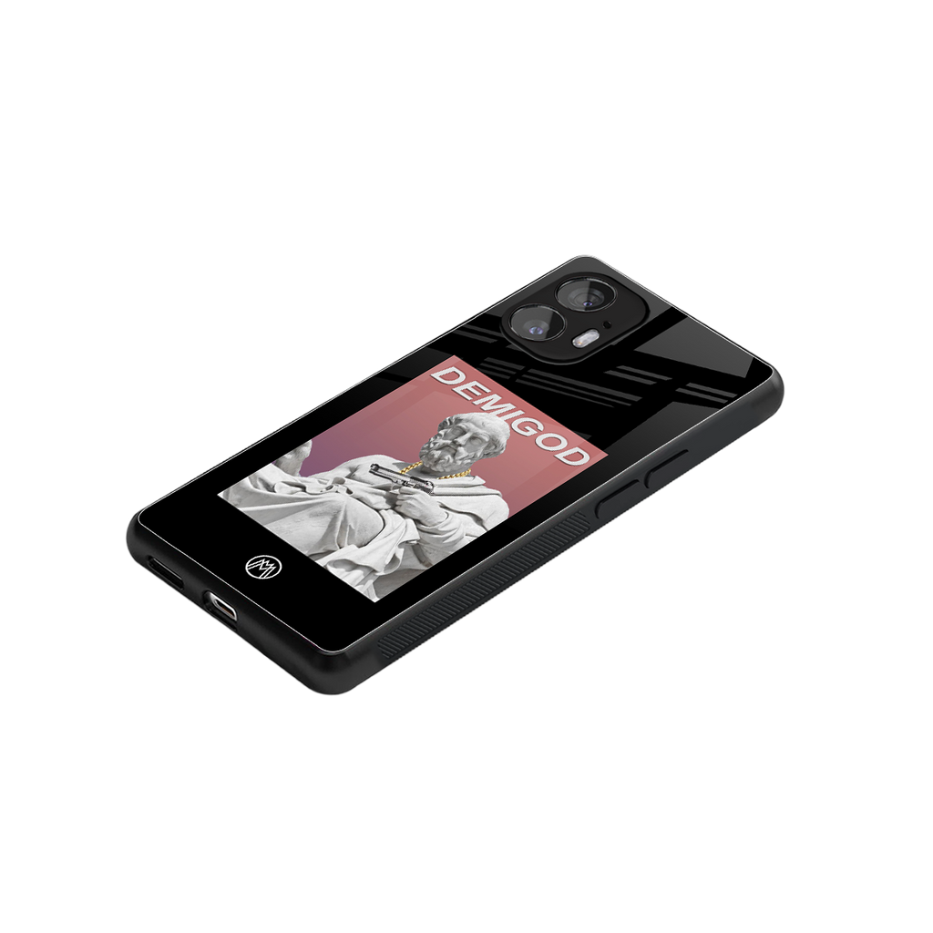 dope socerates back phone cover | glass case for nothing phone 2