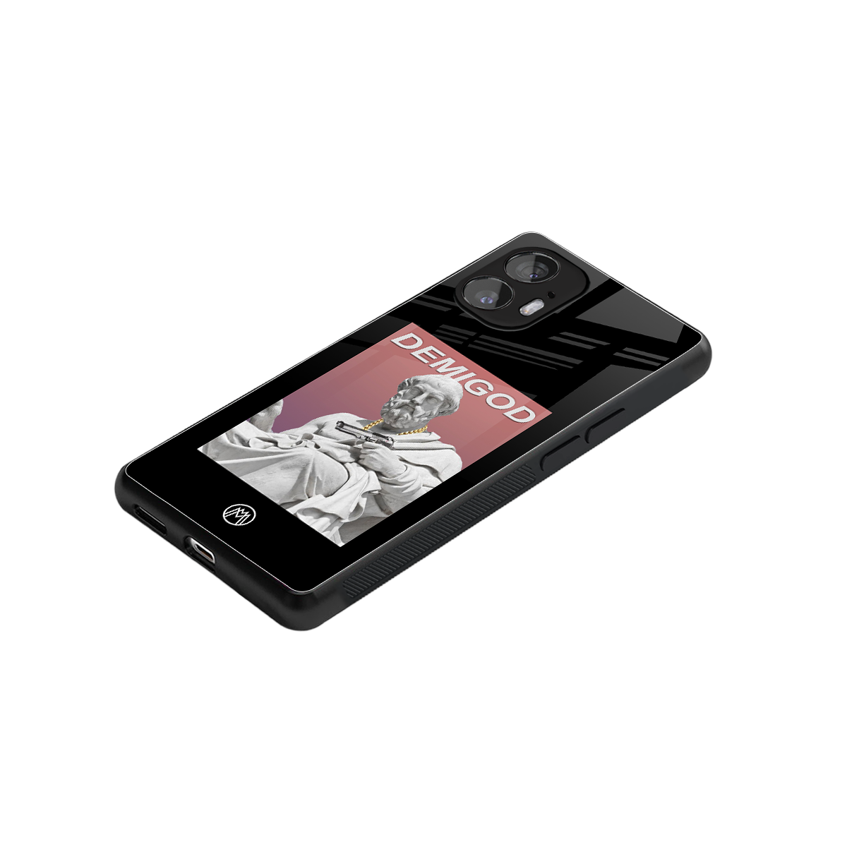 dope socerates back phone cover | glass case for nothing phone 2