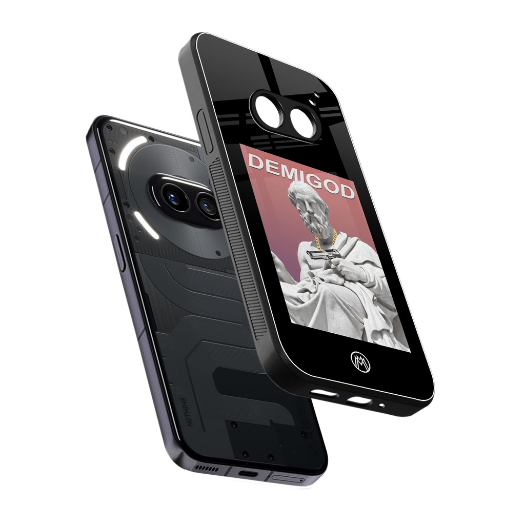 dope socerates back phone cover | glass case for nothing phone 2a
