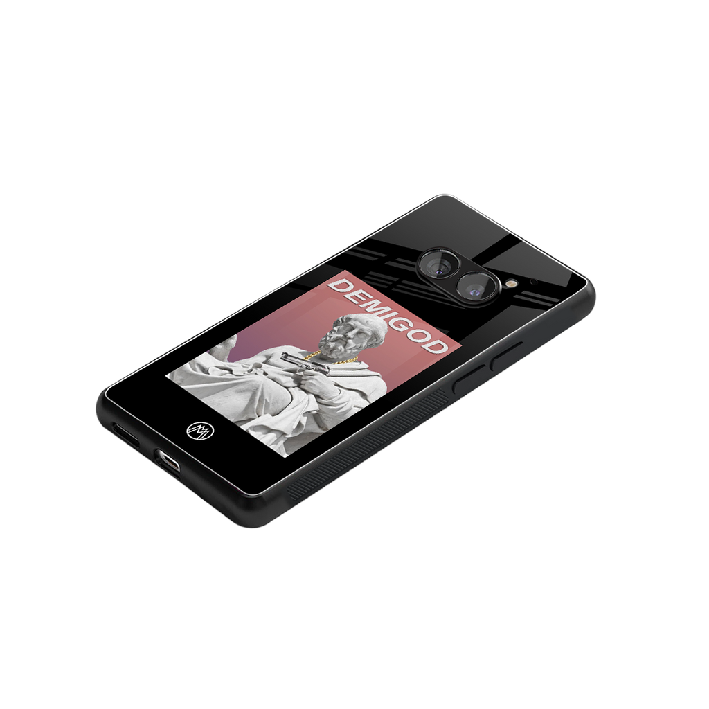 dope socerates back phone cover | glass case for nothing phone 2a