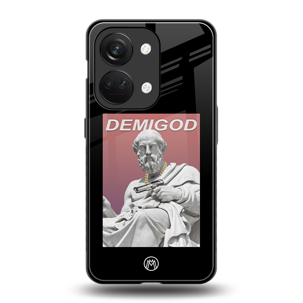dope socerates back phone cover | glass case for oneplus nord 3