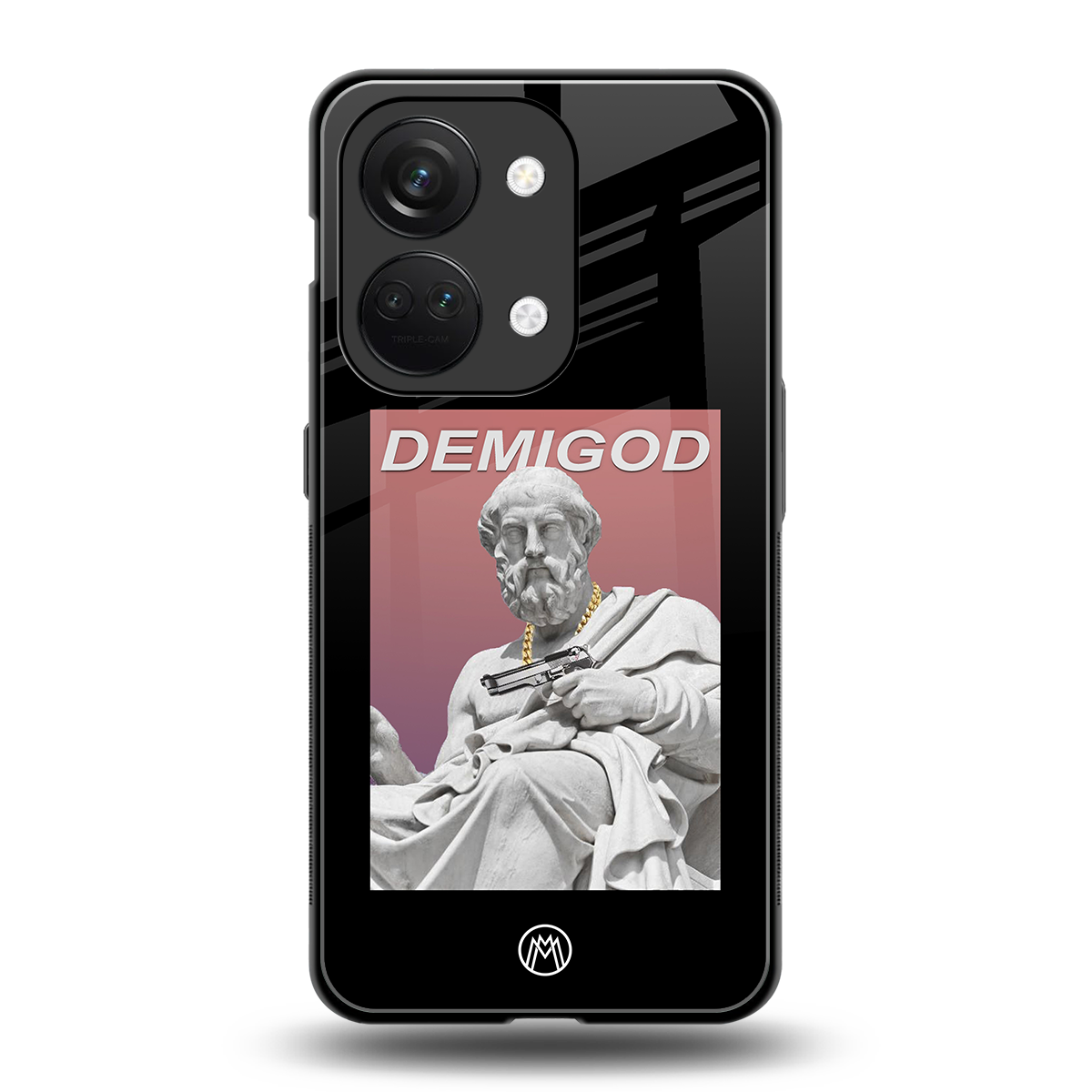 dope socerates back phone cover | glass case for oneplus nord 3