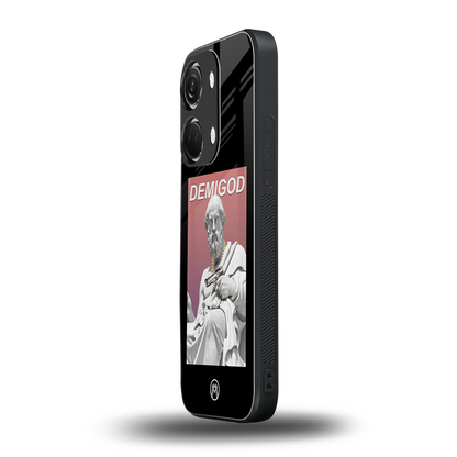 dope socerates back phone cover | glass case for oneplus nord 3