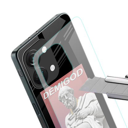 dope socerates back phone cover | glass case for oneplus nord 3