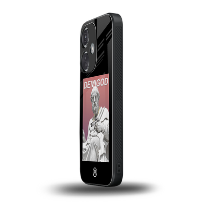 dope socerates back phone cover | glass case for oneplus nord ce 3