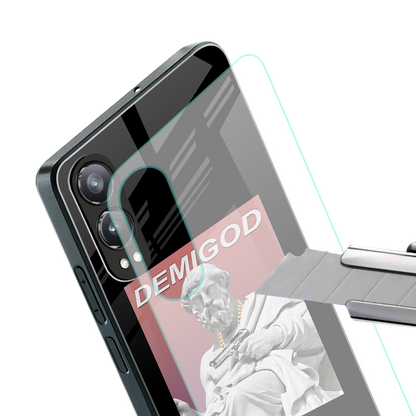 dope socerates back phone cover | glass case for oneplus nord ce 4 lite