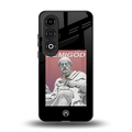 dope socerates back phone cover | glass case for oneplus nord ce 4