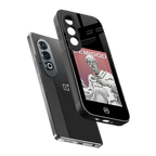 dope socerates back phone cover | glass case for oneplus nord ce 4