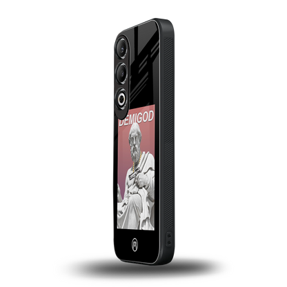 dope socerates back phone cover | glass case for oneplus nord ce 4