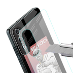 dope socerates back phone cover | glass case for oneplus nord ce 4