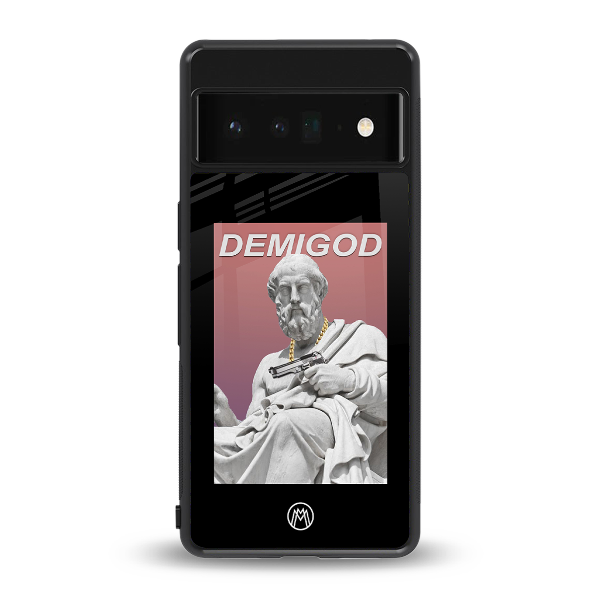 dope socerates back phone cover | glass case for google pixel 6 pro