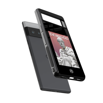 dope socerates back phone cover | glass case for google pixel 6 pro