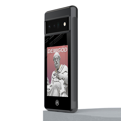 dope socerates back phone cover | glass case for google pixel 6 pro