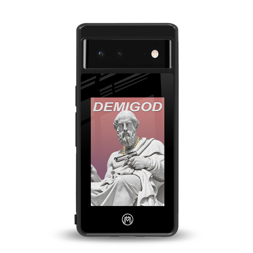 dope socerates back phone cover | glass case for google pixel 6
