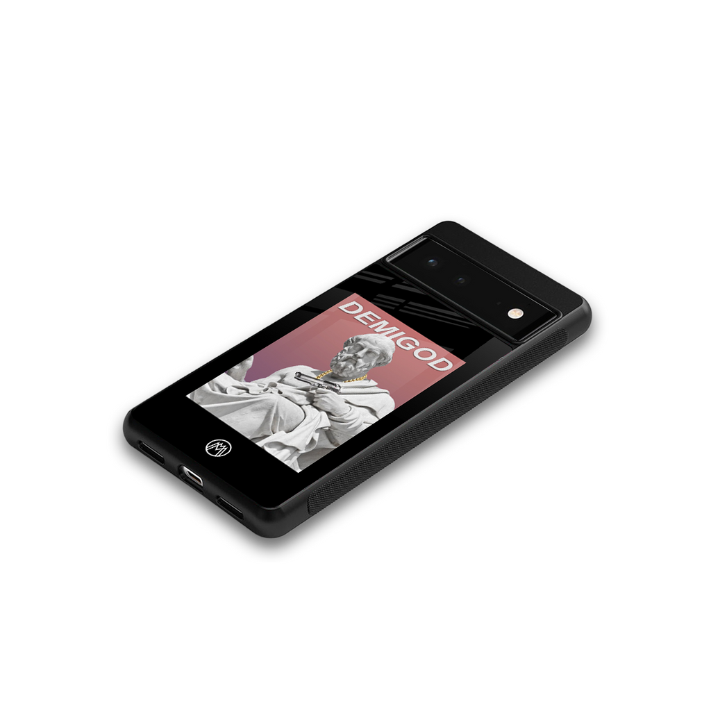 dope socerates back phone cover | glass case for google pixel 6