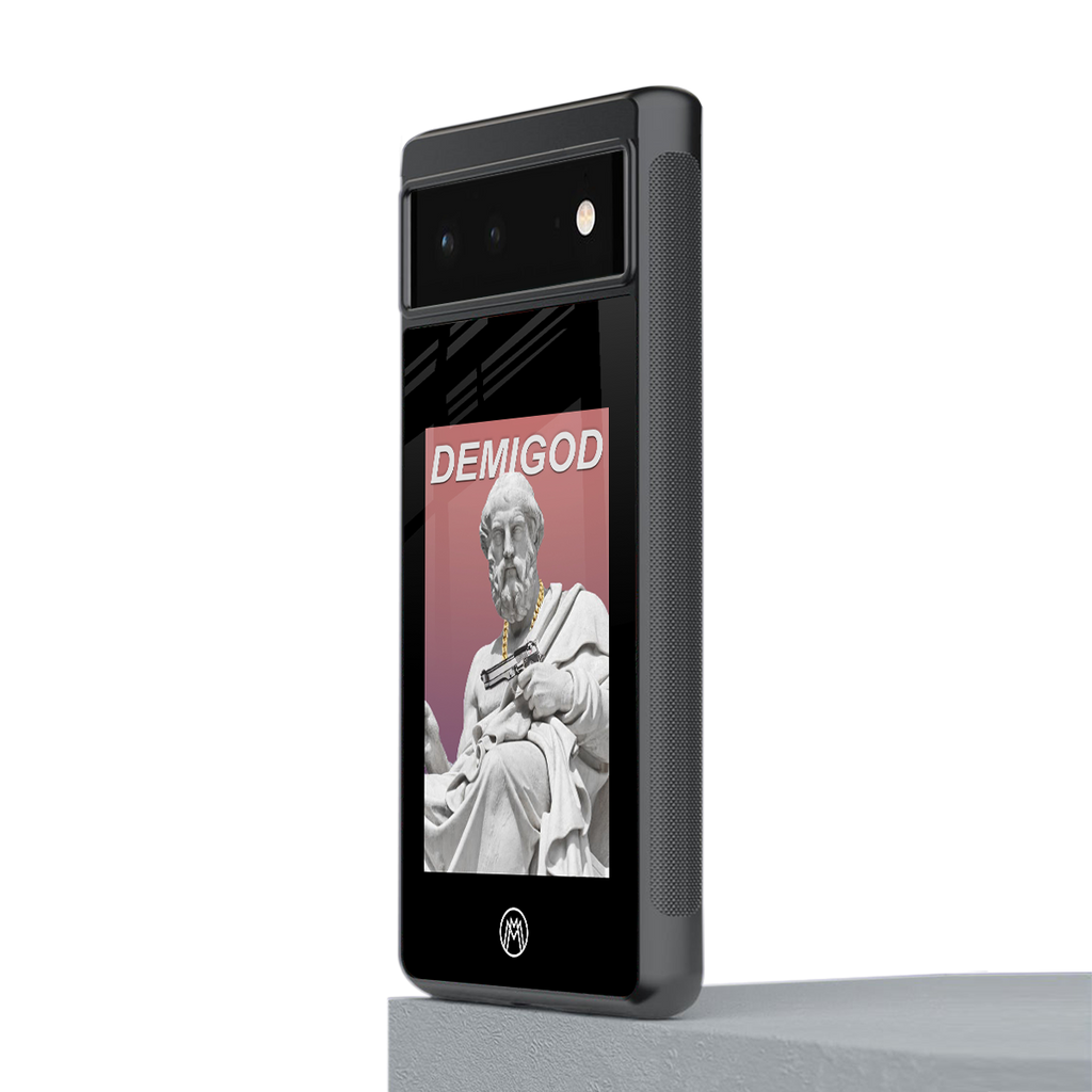 dope socerates back phone cover | glass case for google pixel 6