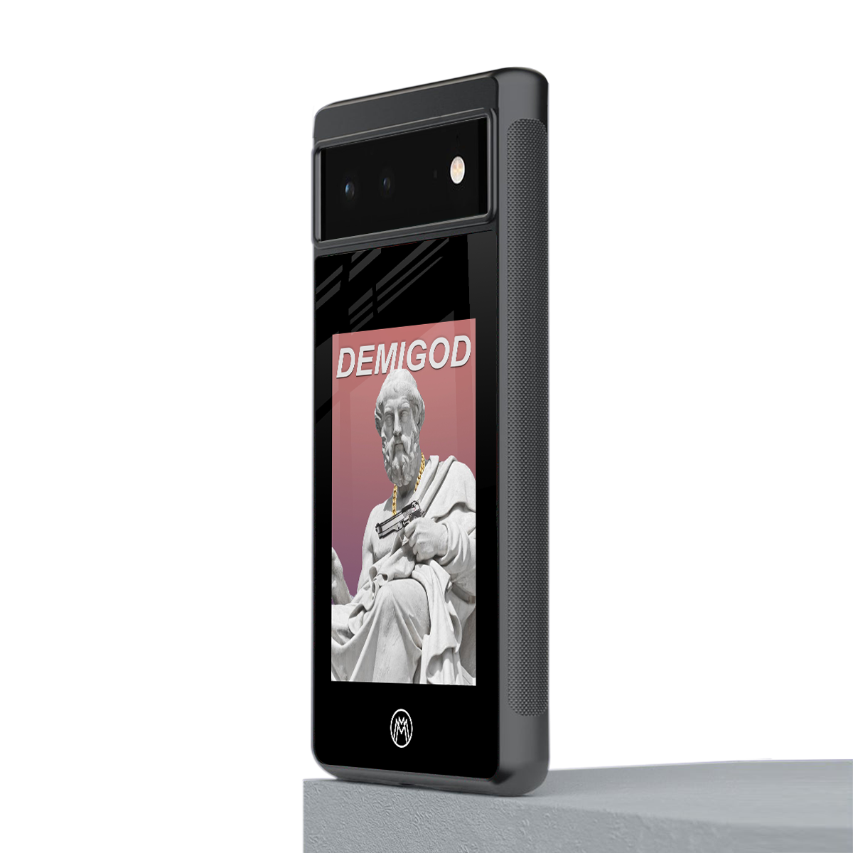 dope socerates back phone cover | glass case for google pixel 6