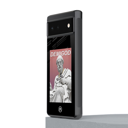 dope socerates back phone cover | glass case for Google Pixel 6A