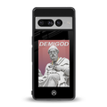 dope socerates back phone cover | glass case for google pixel 7 pro