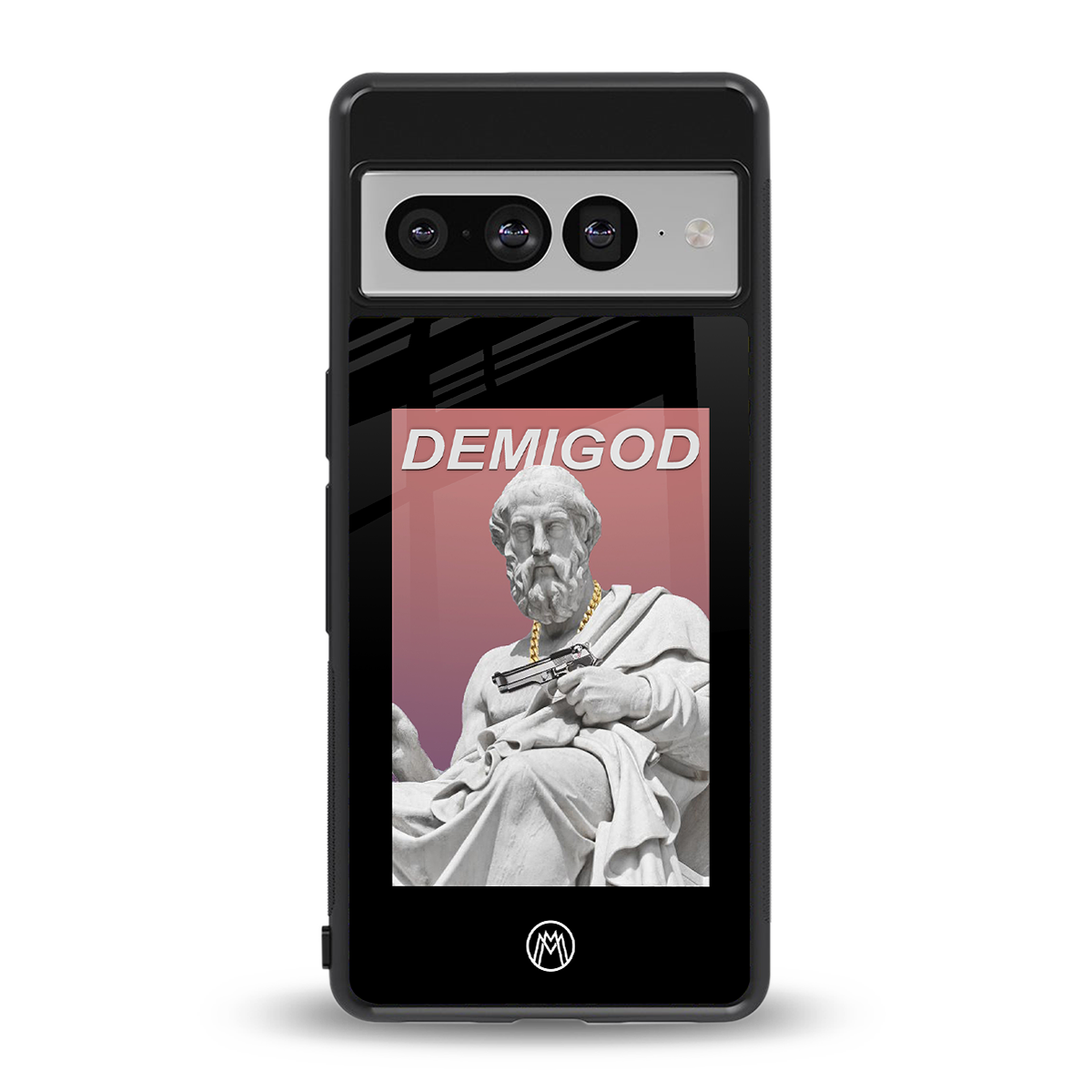 dope socerates back phone cover | glass case for google pixel 7 pro