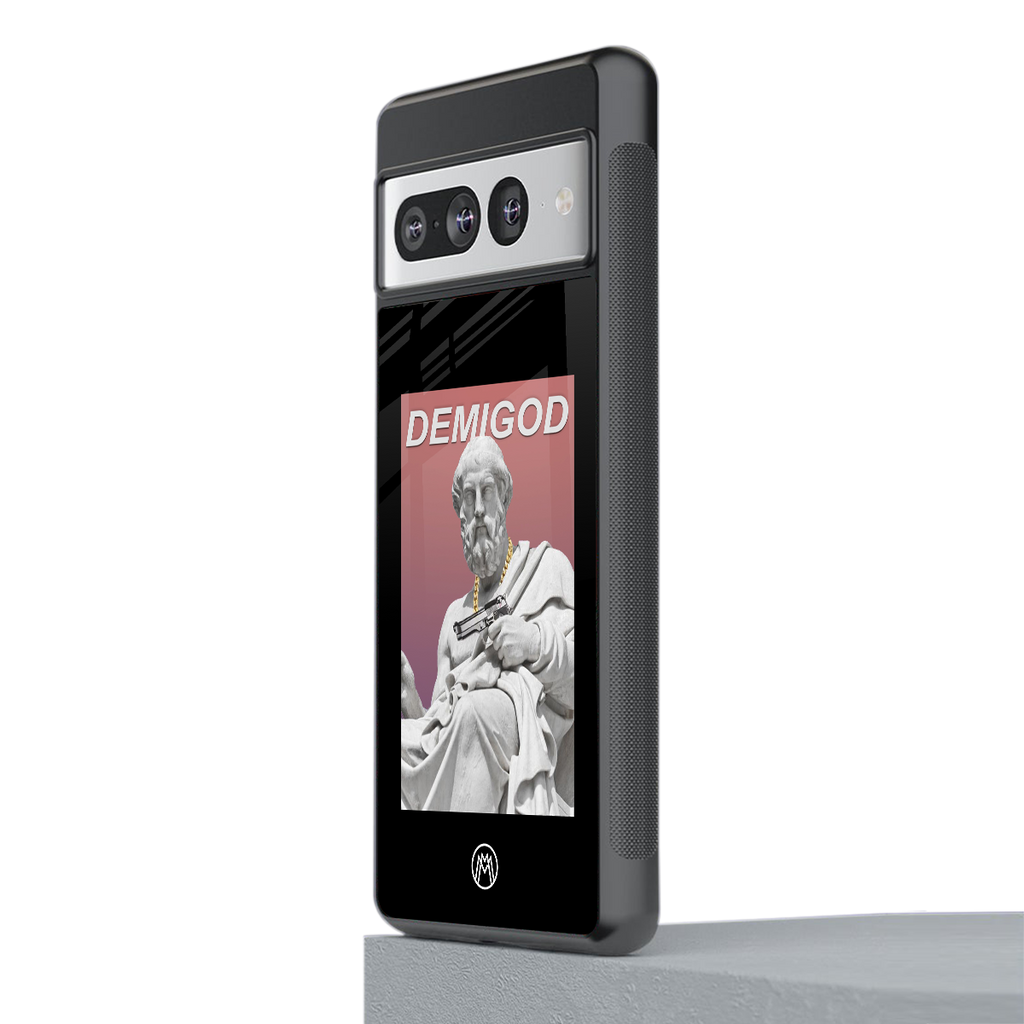 dope socerates back phone cover | glass case for google pixel 7 pro