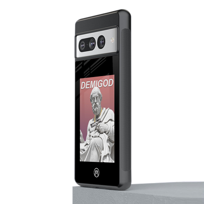 dope socerates back phone cover | glass case for google pixel 7 pro