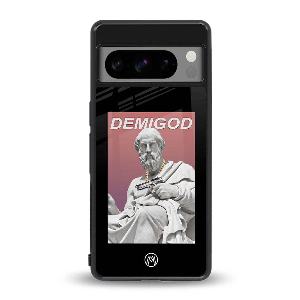 dope socerates back phone cover | glass case for google pixel 8 pro