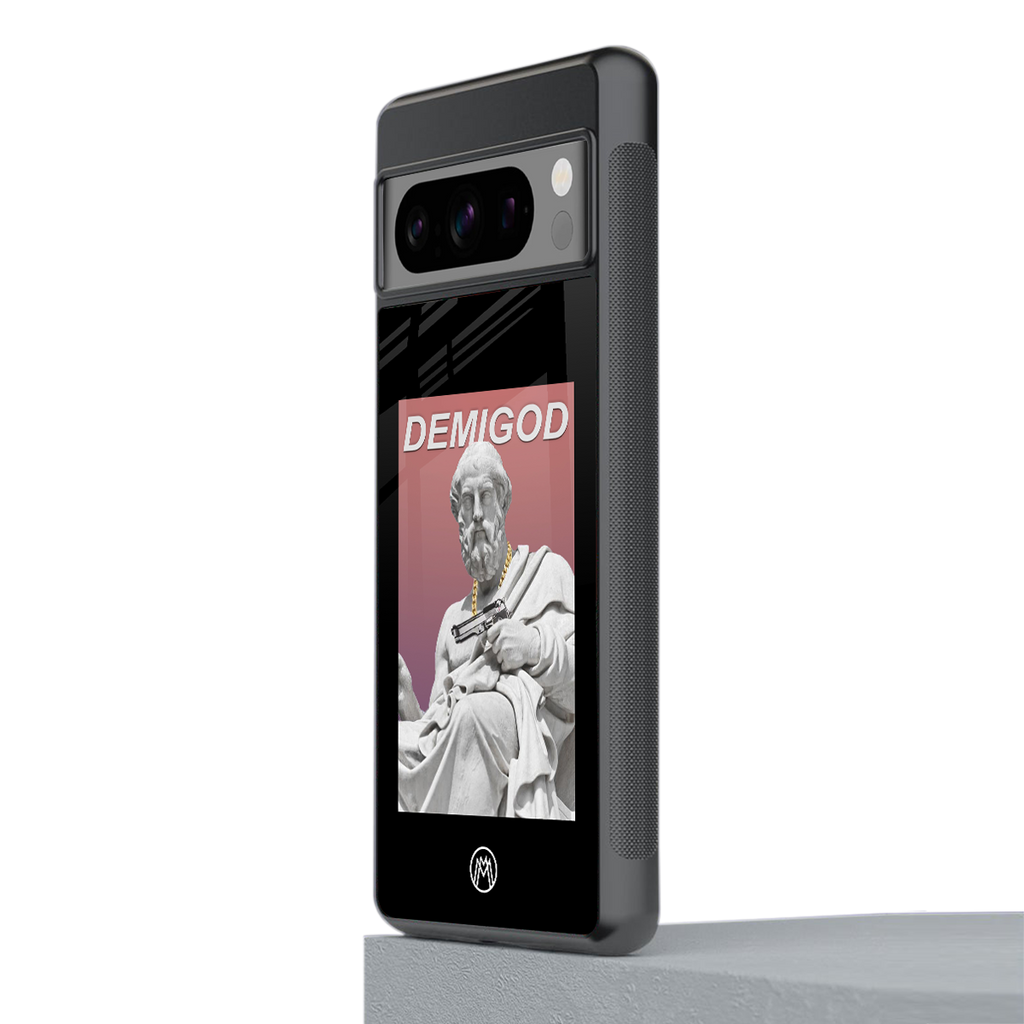 dope socerates back phone cover | glass case for google pixel 8 pro