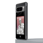 dope socerates back phone cover | glass case for google pixel 8 pro